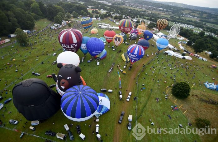 Bristol Sıcak Hava Balonu Festivali'ne Darth Vader damgası