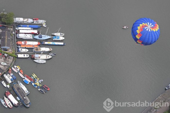 Bristol Sıcak Hava Balonu Festivali'ne Darth Vader damgası