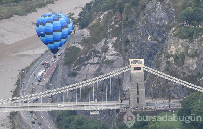 Bristol Sıcak Hava Balonu Festivali'ne Darth Vader damgası