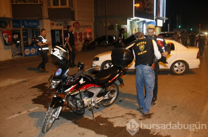 Bursa'da 250 polisle operasyon! Şehrin giriş ve çıkışları tutuldu...
