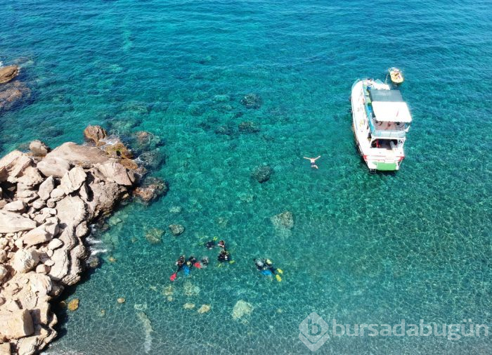 Gökçeada berrak deniziyle dalış tutkunlarını ağırlıyor
