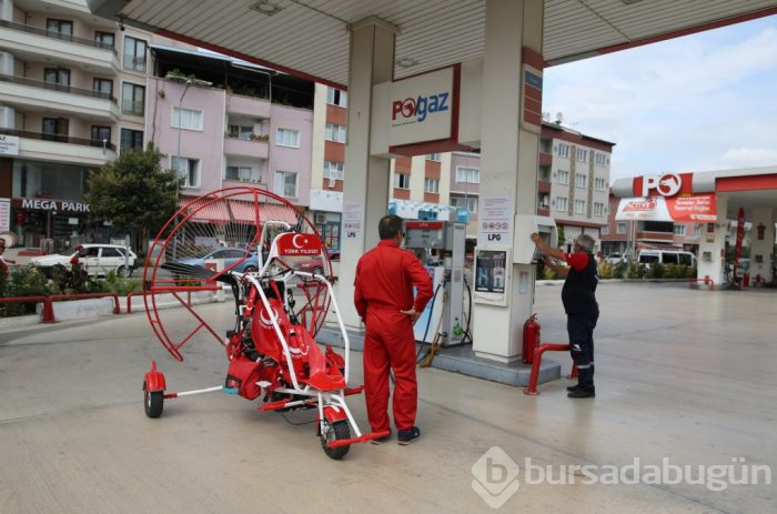 Bursa'da benzin zammından bıkınca bakın ne yaptı!
