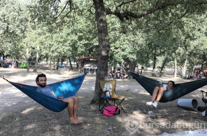 Dünyanın ilk ve tek Hamak Festivali Bursa'da gerçekleşti...

