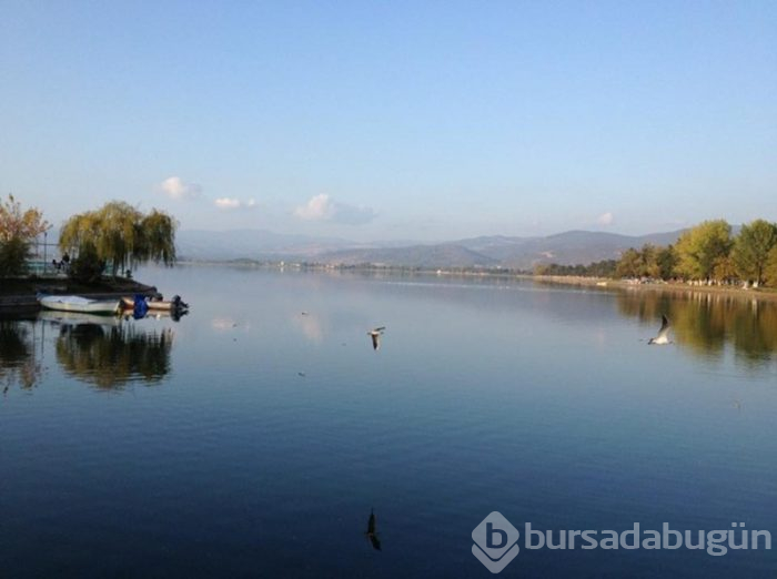 Bursa İznik Gölü'nden muhteşem kareler...
