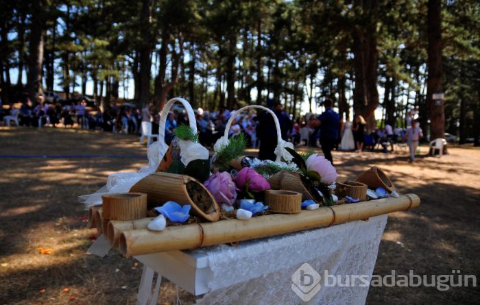 Bursalı damat Polonya'dan gelin aldı, düğünü yaylada yaptı
