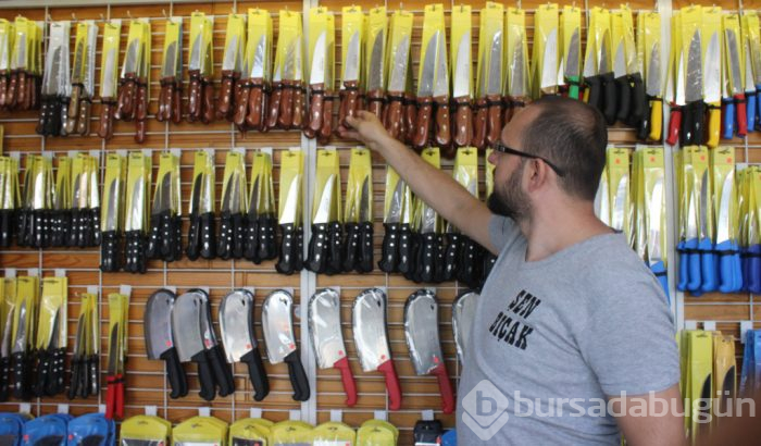 Bursa bıçakları dünyanın her yerine ihraç ediliyor
