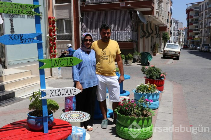 Her şehre örnek olacak çalışma! Atmadılar, güzelleştirdiler
