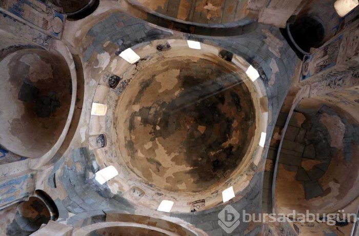 1100 yıllık kilisede 7'nci ayin hazırlıkları başladı
