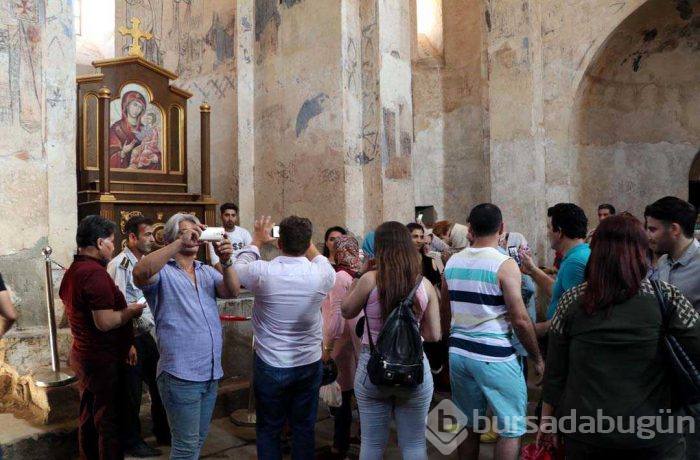 1100 yıllık kilisede 7'nci ayin hazırlıkları başladı
