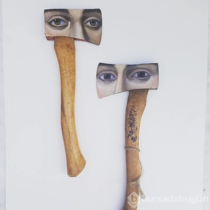 Çöpe atılan eşyalardan sanat eserleri yaratıyor!
