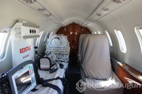 Ambulans uçaklar 9 yılda 13 bin 237 hasta taşıdı
