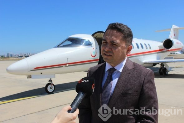 Ambulans uçaklar 9 yılda 13 bin 237 hasta taşıdı

