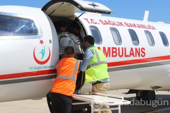 Ambulans uçaklar 9 yılda 13 bin 237 hasta taşıdı
