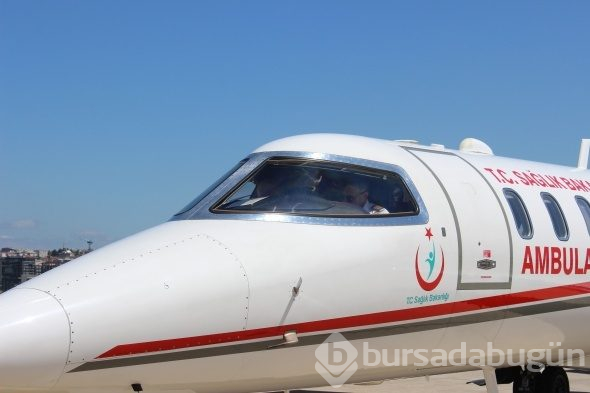Ambulans uçaklar 9 yılda 13 bin 237 hasta taşıdı
