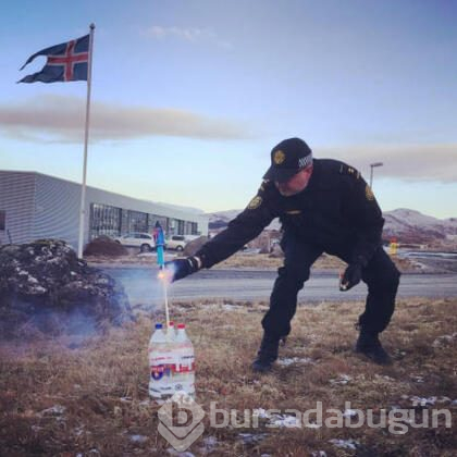 Polisler burada ne iş yapıyor?
