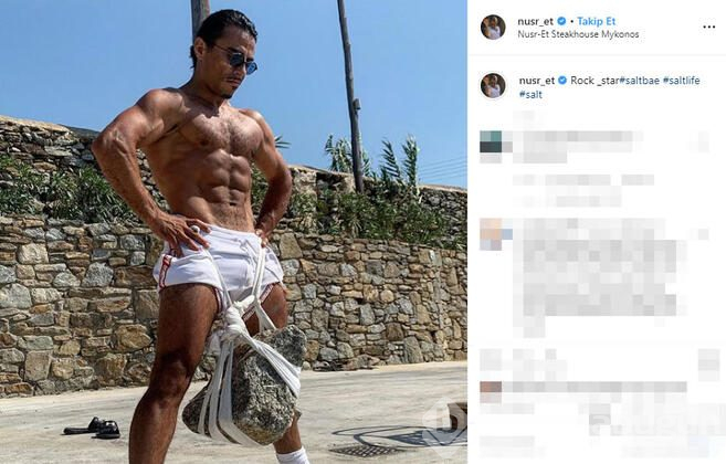 Nusret'in paylaşımına yorum yağdı
