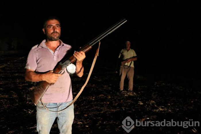 Bir yıllık emeğe tüfekli koruma
