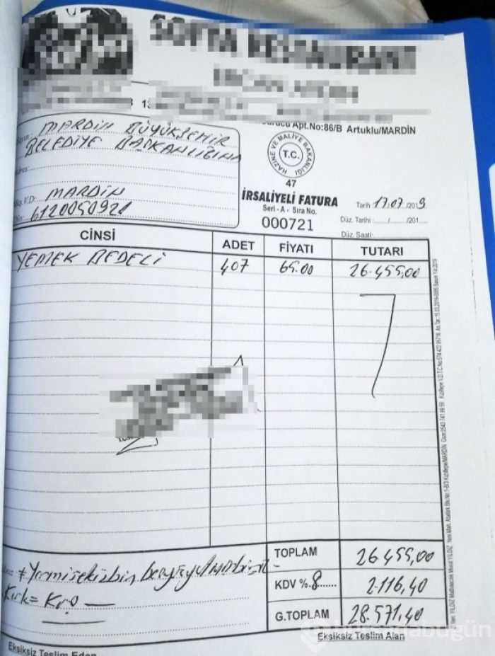 Görevden alınan Ahmet Türk 3 ayda çay, kahve, fındık fıstık ve yemeğe 300 bin lira harcamış
