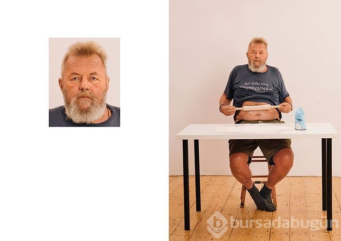 Büyük fotoğrafı gördüğünüzde farklı bir hikaye anlatan eğlenceli 'pasaport' fotoğrafları
