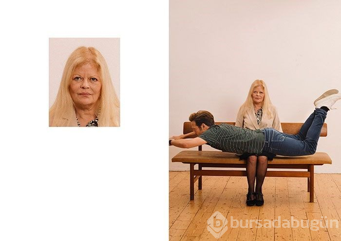 Büyük fotoğrafı gördüğünüzde farklı bir hikaye anlatan eğlenceli 'pasaport' fotoğrafları