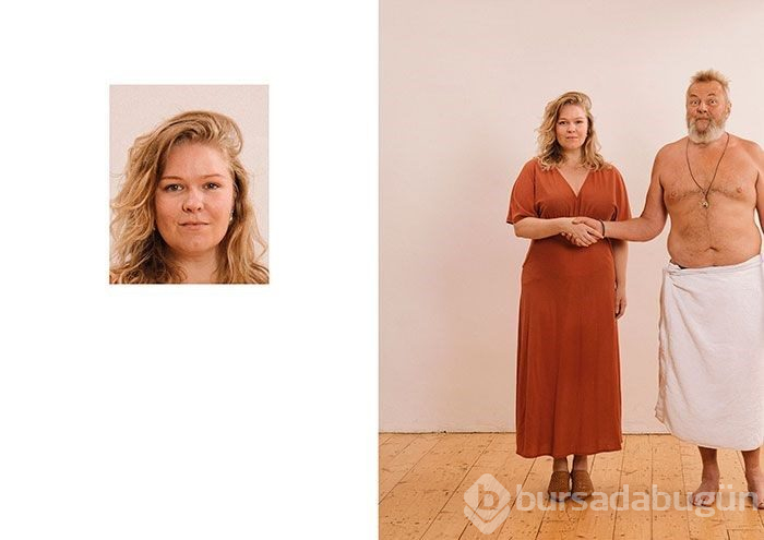 Büyük fotoğrafı gördüğünüzde farklı bir hikaye anlatan eğlenceli 'pasaport' fotoğrafları