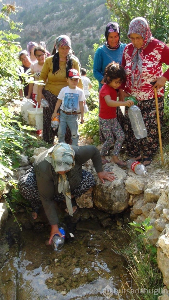 1 litre su için 1 kilometre su kuyruğu
