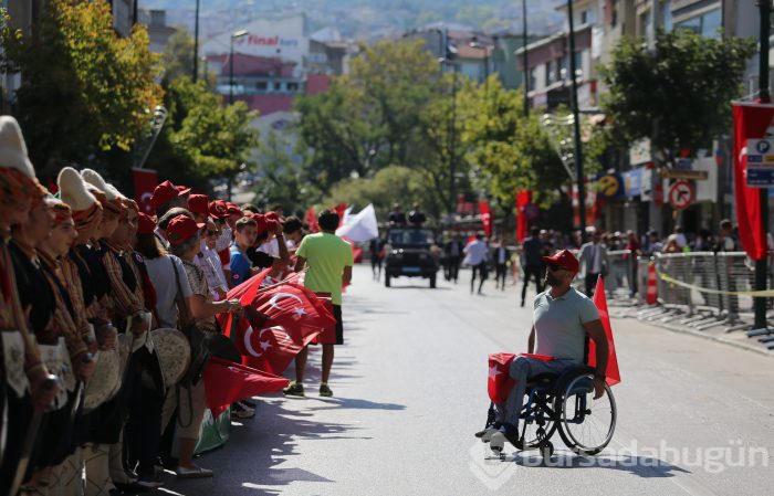 30 Ağustos Zafer Bayramı Bursa'da coşkuyla kutlandı