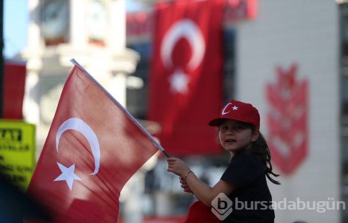 30 Ağustos Zafer Bayramı Bursa'da coşkuyla kutlandı