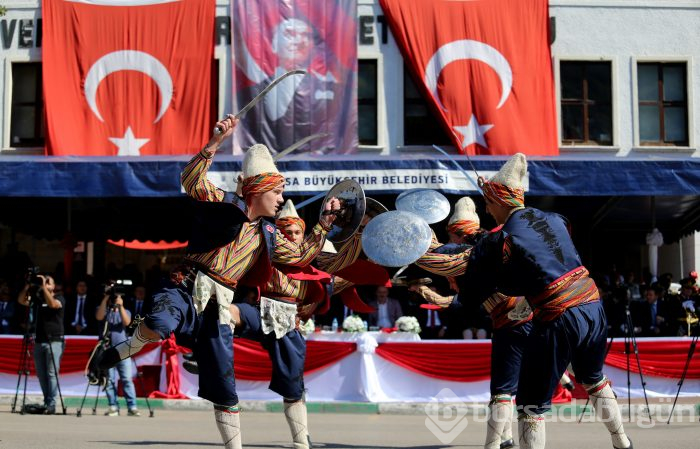 30 Ağustos Zafer Bayramı Bursa'da coşkuyla kutlandı