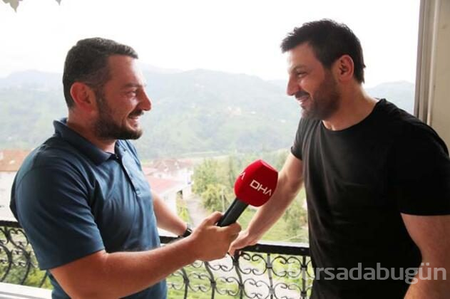 Köyünde huzur buluyor
