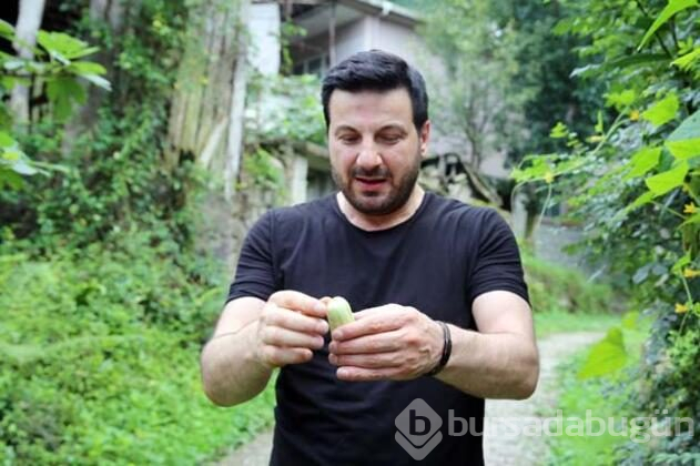 Köyünde huzur buluyor
