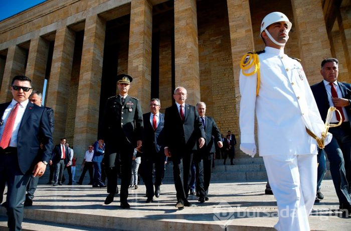 CHP heyetinden Anıtkabir'e ziyaret