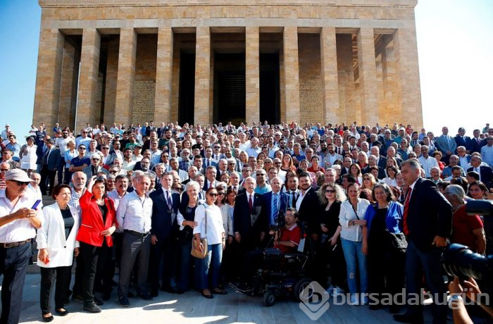 CHP heyetinden Anıtkabir'e ziyaret