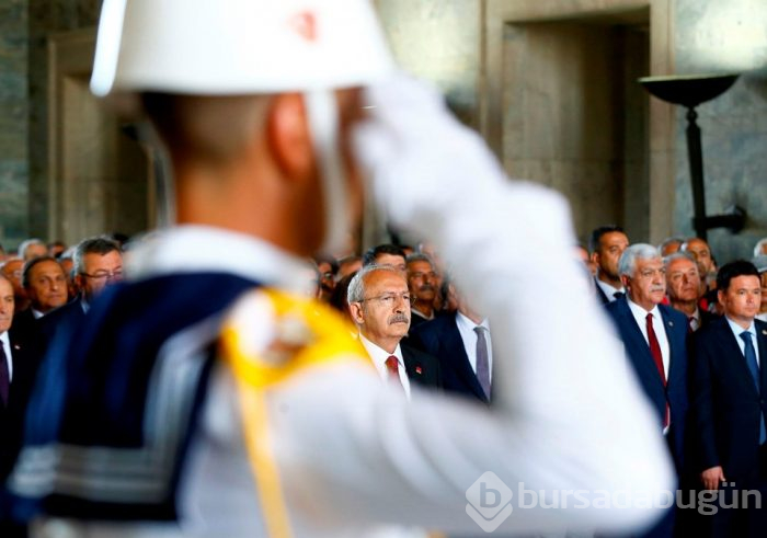 CHP heyetinden Anıtkabir'e ziyaret