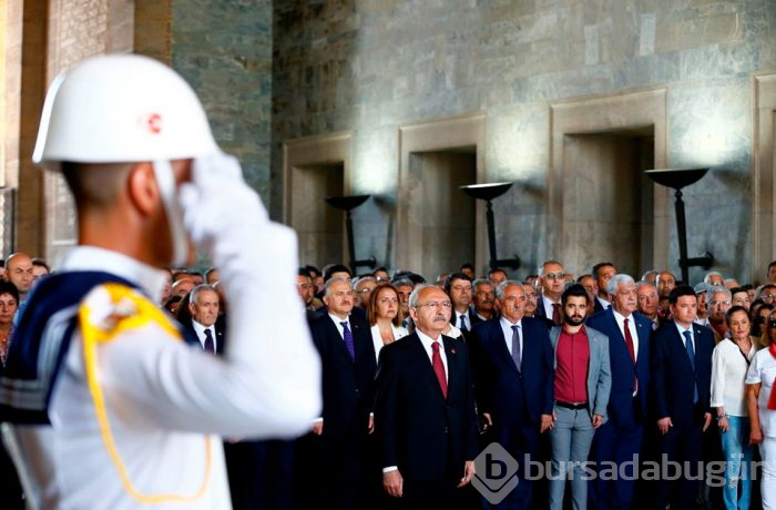 CHP heyetinden Anıtkabir'e ziyaret