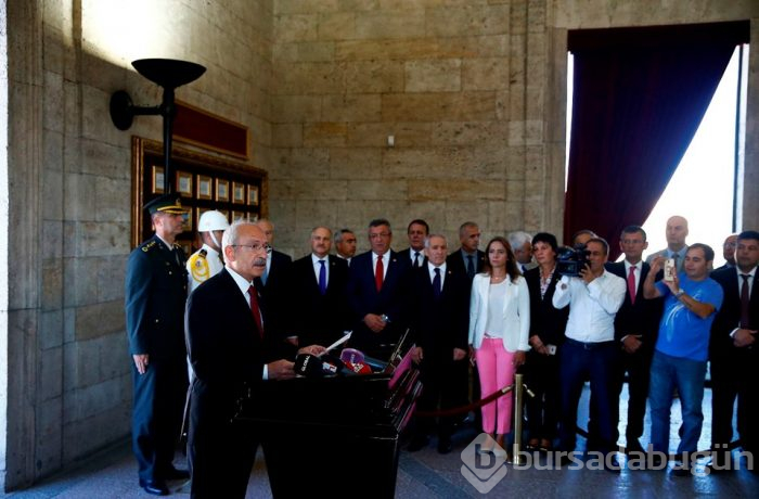 CHP heyetinden Anıtkabir'e ziyaret