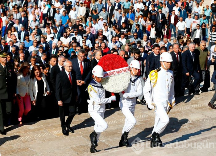 CHP heyetinden Anıtkabir'e ziyaret