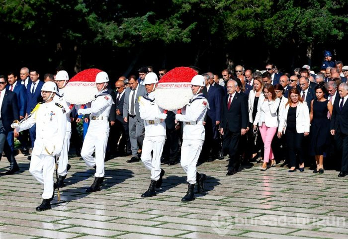 CHP heyetinden Anıtkabir'e ziyaret