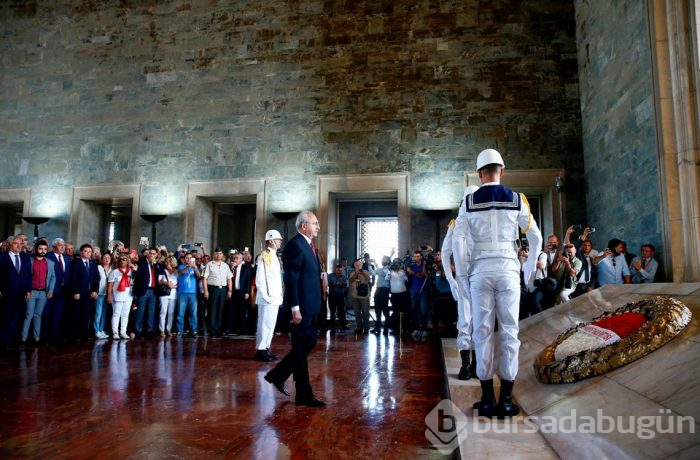 CHP heyetinden Anıtkabir'e ziyaret