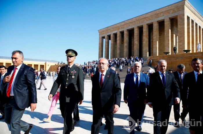 CHP heyetinden Anıtkabir'e ziyaret