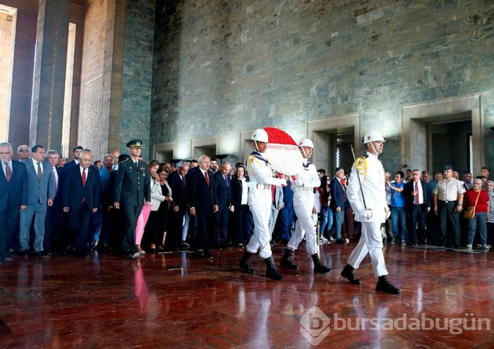 CHP heyetinden Anıtkabir'e ziyaret