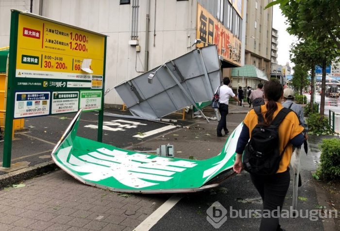 Japonya'yı Faxai Tayfunu vurdu, 930 bin ev elektriksiz kaldı