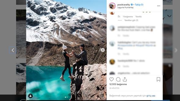 Risk tutkunu olan Instagram fenomeni çifte tepki: "Aptallığa özendiriyorsunuz"