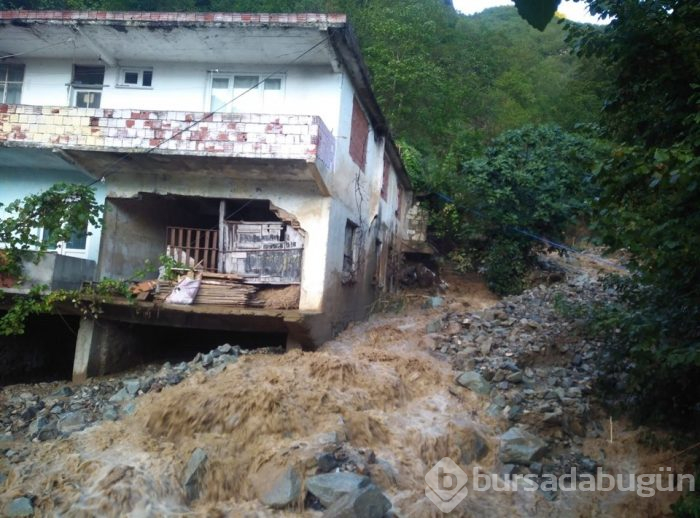Trabzon'da şiddetli yağış