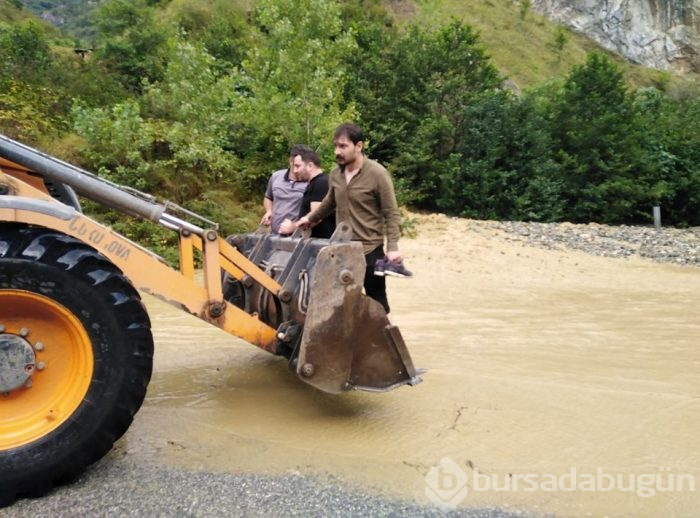 Trabzon'da şiddetli yağış
