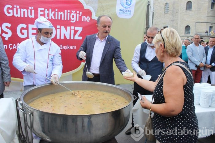 5 bin kişilik dev aşure kazanı