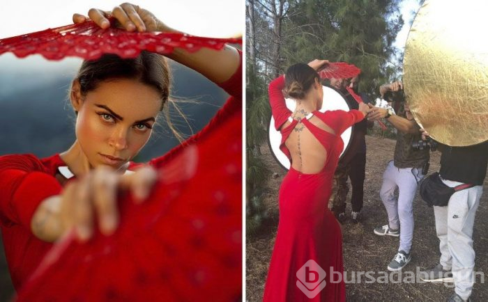 Fotoğrafların kamera arkası