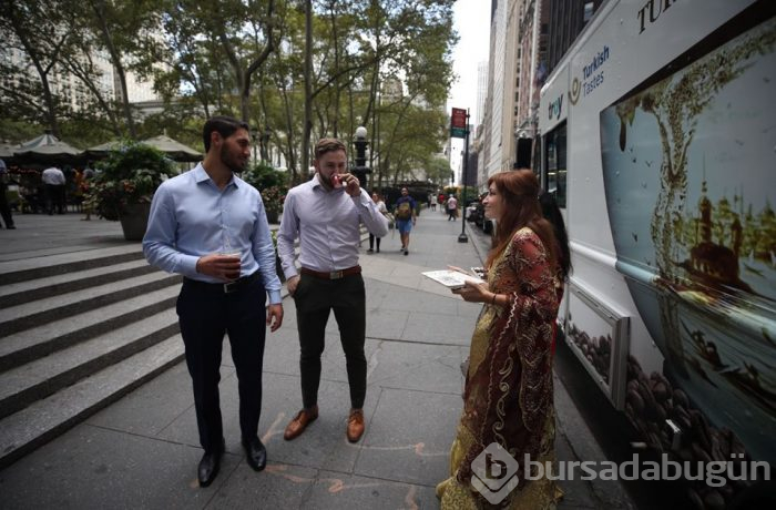 Türk kahvesi tanıtım turnesine New York'tan başladı  