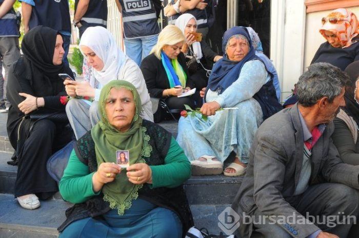 HDP önünde eylem yapan aile sayısı 8. günde 20'ye yükseldi!