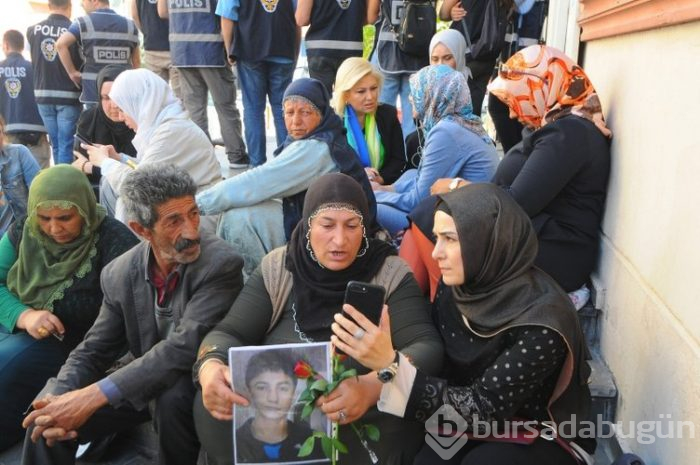 HDP önünde eylem yapan aile sayısı 8. günde 20'ye yükseldi!